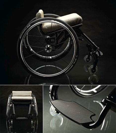 Nomad, fauteuil roulant d'utilisation facilit�e