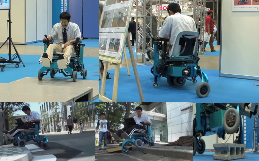 Robotic Walking Wheelchair