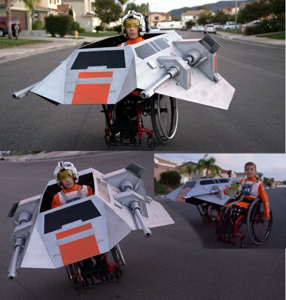 Fauteuil roulant Star-Wars-Snowspeeder