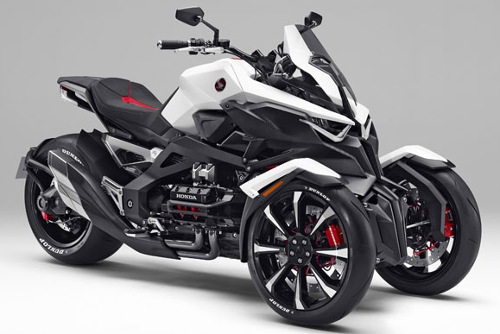Honda Neowing, la moto � roues roues au Salon de Tokyo 2015