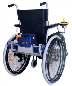 Assistance electrique pour fauteuil roulant manuel Max-E