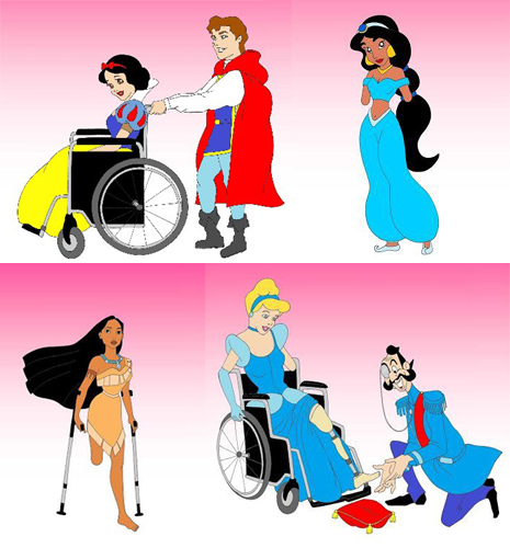 Disney Princesses With Disabilities