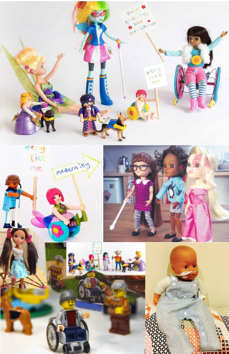 campagne Toy like me et autres jouets realistes de la diversite