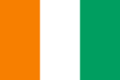 Drapeau du C�te d'Ivoire