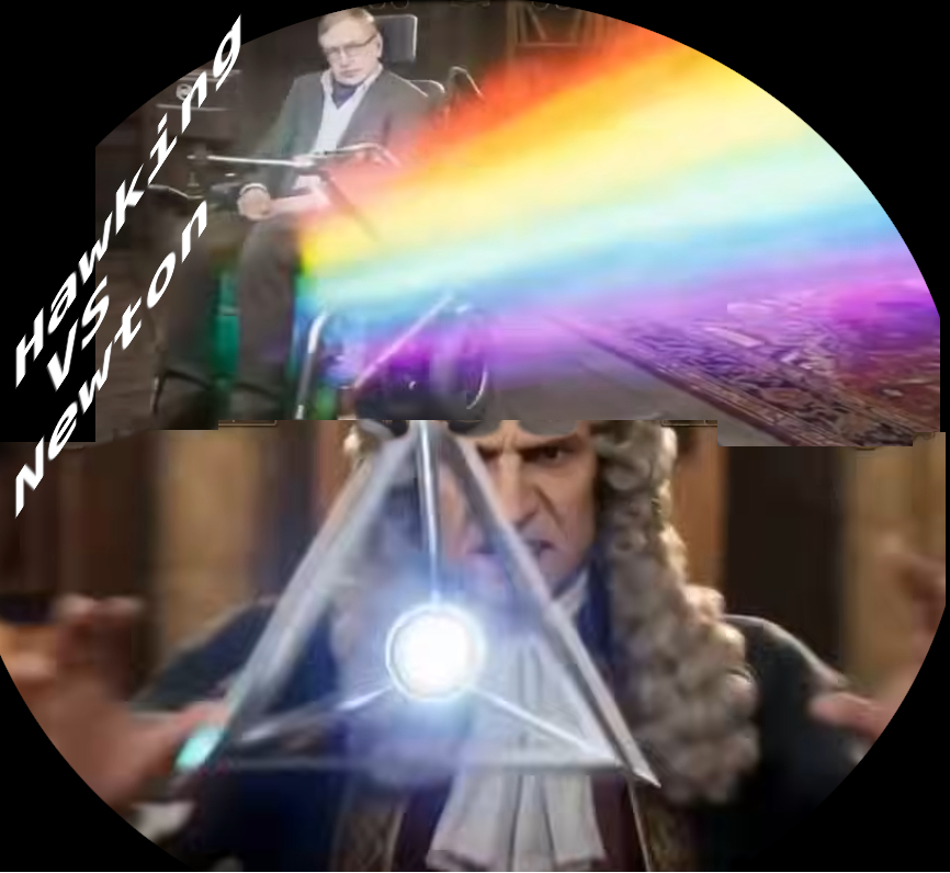 Stephen Hawking VS Isaac Newton AI Video Fight